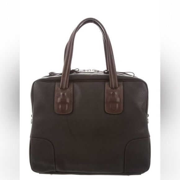 Neil Barrett Garrison Briefcase/Messenger Bag - Picture 4 of 13